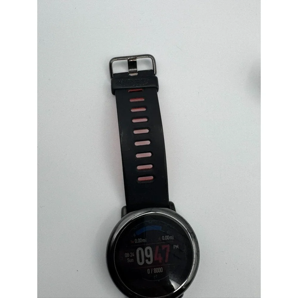 Amazfit Pace A1612 GPS Smartwatch Heart Rate Fitness Tracker Black Watch